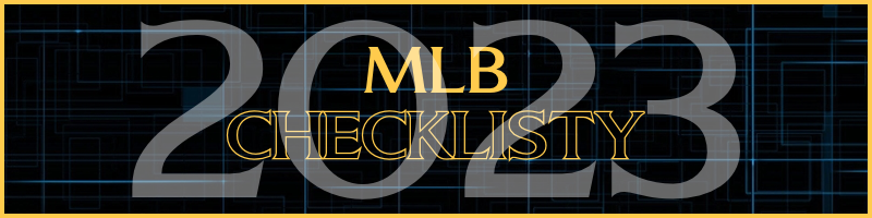 MLB checklisty 2023